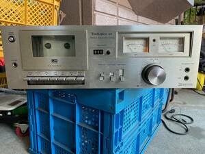 通電確認済 Technics テクニクス Stereo Cassette Deck _ステレオカセットデッキ 松下電器 RS-M7