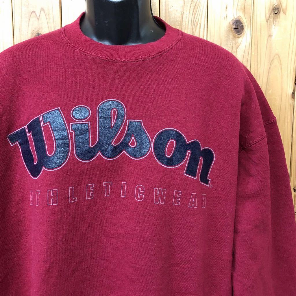 無料発送 Wilson ウィルソン スウェット スエット ビッグサイズ 90s