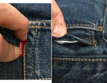 60S LEVIS リーバイス501 BIGE Sタイプ 耳付き ペンキ Vステッチ 投資ヴィンテージ[501XXや502や505や606の66前期赤耳ビックE好きにお奨め_画像4