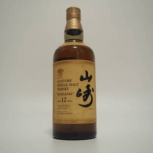 サントリー シングルモルト ウイスキー 山崎12年 750ml 2000年台前半ボトル