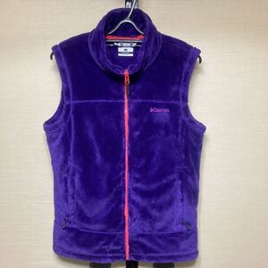 男女兼用 最終値下 廃盤品 希少品 高級 アウトドア ブランド Columbia 特色素材カラー フリース ベスト ジャケット