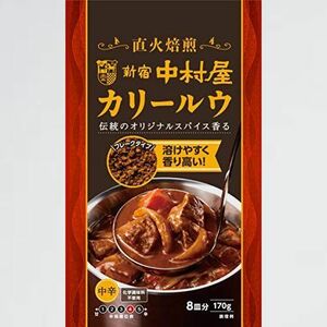 新品 目玉 直火焙煎カリ-ルウ 新宿中村屋 P-NN 170g ×5袋
