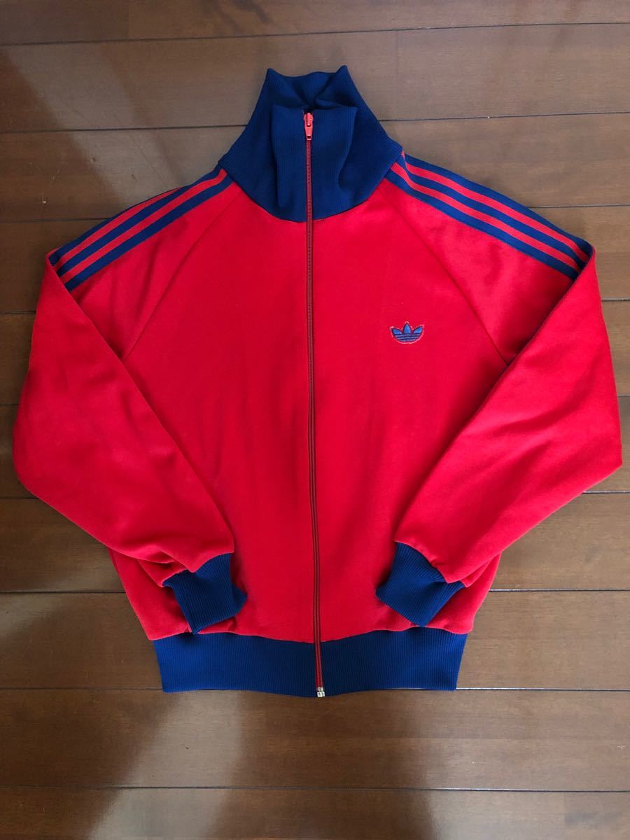 アディダス adidas フリース サッカー 希少 古着 vintage-
