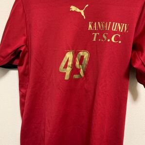 サッカー ユニフォーム 関西大学 PUMA 49番