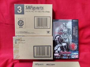 送料無料・未開封★S.H.Figuarts ３体セット #アイアンマンマーク６ブラックVer.　#ドクターストレンジ　#ウルトロンプライム　#魂ウェブ