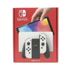 未使用 新品 ニンテンドー スイッチ 有機EL モデル 白 Nintendo Switch 新型 ホワイト HEG-S-KAAAA 任天堂 店舗印有り 質屋出品