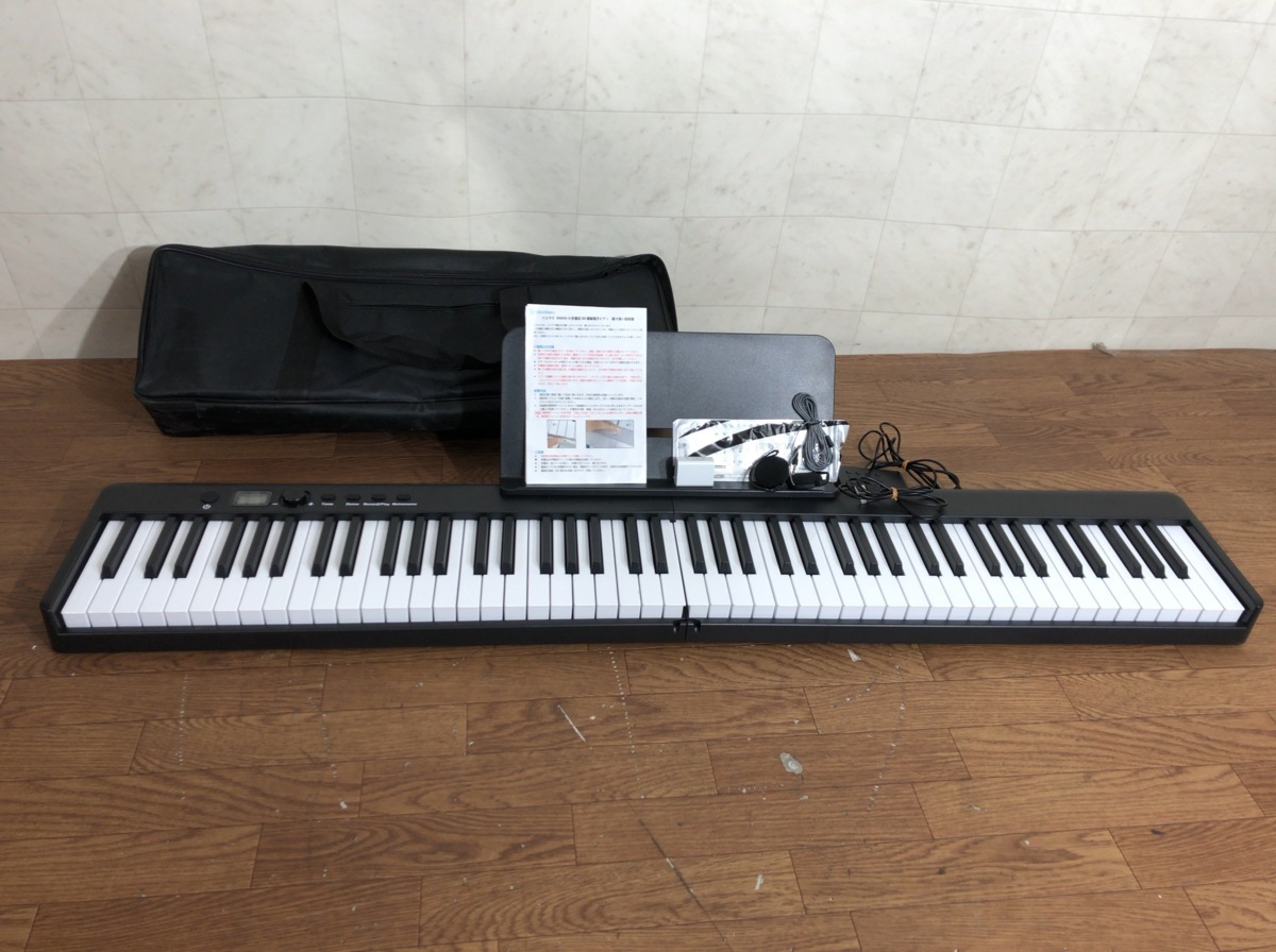 小型 電子ピアノ ニコマク 携帯型 SWAN 61鍵