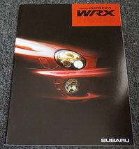 【未読】2000年8月発行◇スバル インプレッサ WRX◇カタログ36ページ【送料185円】_画像1