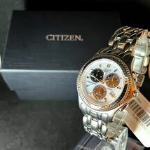 【カッコいい！】CITIZEN/展示品特価/シチズン/Eco-Drive/シルバー色/メンズ腕時計 /高級/エコドライブ/激レア/ソーラー式/男性/海外/希少_画像10