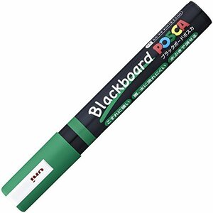 大人気 三菱鉛筆 水性ペン ブラックボードポスカ 中字 PCE2005M1P6 緑 10本