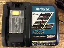 【RH-8811】中古品 makita 18v 100mm 充電式ディスクグラインダ GA402DRF 充電器 バッテリ1個 セット_画像6