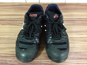 【RH-8900】中古品 ASICS アシックス 安全靴 黒 FCP103 26.0cm