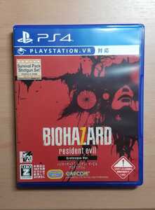 【美品】PS4 ゲームソフト バイオハザード7 レジデント イービル グロテスクVer. BIOHAZARD resident evil Grotesuque ver. カプコンCAPCOM