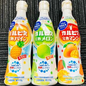 カルピス 原液 マンゴー メロン パイン 3種類 希釈用 アソート 飲料 乳酸菌