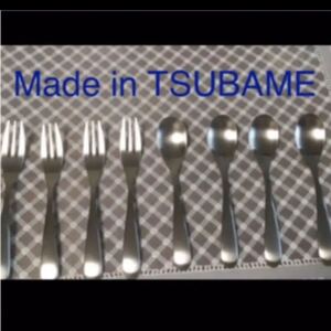 made in TSUBAME フォーク小4本、スプーン小4本