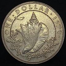 バハマ銀貨　１９７０年　１ドル　/　１８．４６ｇ_画像5