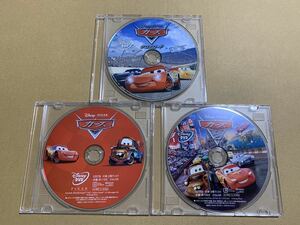C206 カーズ 1 2 3 (クロスロード) DVDセット 新品未再生 正規品 ディズニー MovieNEX Disney DVDのみ (純正ケース/Blu-ray/Magicコード無)