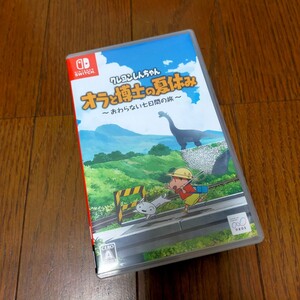 SWITCH クレヨンしんちゃん オラと博士の夏休み おわらない七日間の旅 中古品 美品 スイッチ ニンテンドー ソフト