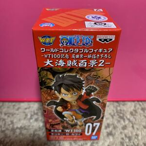 未開封 ONE PIECE ワンピース ワールドコレクタブル フィギュア 大海賊百景 2 ルフィvol. pop zero dx 一番くじ