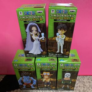 セット 未開封 ONE PIECE ワンピース ワールドコレクタブル フィギュア トレジャーラリー Ⅲ パンダマン 全5種 vol. pop zero dx 一番くじ