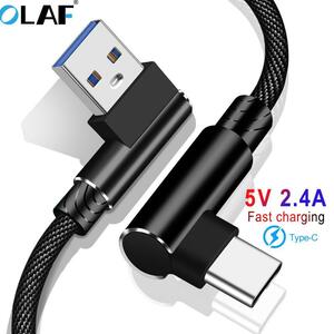 * color select * OLAF USB sudden speed charge cable type C 90 times operation 3m code Olaf 