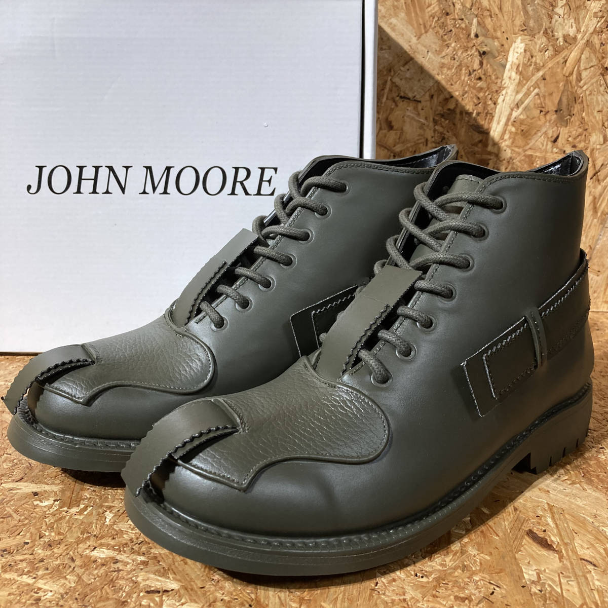 ジョンムーア コンバットブーツ UK8 john moore ブーツ 靴 メンズ 純正最激安