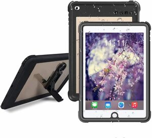 iPad 2017/2018 防水ケース ipad 9.7 ケース IP68防水規格 完全密封防水 アイパッド防水カバー 防雪 防