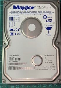ジャンク品 HDD 300GB PATA( IDE) Maxtor おまけ USB2.0ハブ