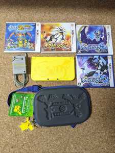 Newニンテンドー3DS LL ピカチュウ【イエロー】」