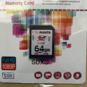 RiDATA SDXC64GB CLASS10 UHSI （64GB）