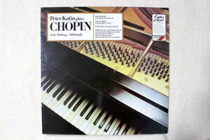 【クラシックLP】Peter Katin plays CHOPIN at the Maltings, Aldeburgh …