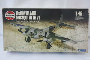 デ ハビランド　モスキート　FB VI　シリーズ7　1：48スケール　グンゼ産業　未組立　プラモデル　DeHAVILLAND MOSQUIT FB VI　　