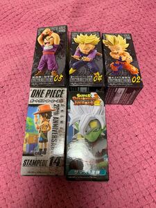 ワールドコレクタブルフィギュア ドラゴンボール ワンピース