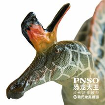 PNSO 成長シリーズ ランベオサウルス 鳥脚類 ハドロサウルス科 恐竜 動物 フィギュア おもちゃ 模型 誕生日 プレゼント完成品 24.6cm級_画像2