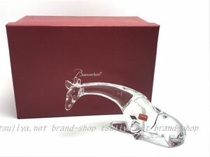 Baccarat バカラ キリン クリスタルオブジェ 置物 インテリア 限定品　中古A【辻屋質店12143】