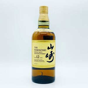新品 未開封 サントリー 山崎 12年 シングルモルト ウイスキー 43% 700ml SUNTORY YAMAZAKI 箱無し