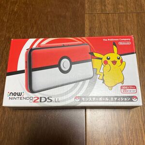 【元箱のみ】ニンテンドー2DS モンスターボール エディション 任天堂 ポケットモンスター 本体無し/付属品無し