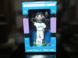 MLB Greensboro Bats CASEY デレク ジーター ボブルヘッド フィギュア 