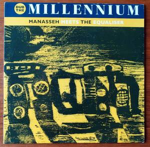 Manasseh Meets The Equaliser LP「Dub The Millennium」UK盤オリジナル RIZ 00021 新品同様 極上盤