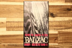  that time thing BALZAC TASTE OF FEAR Ⅱ VHS video * Balzac videotape 