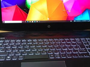 HPノートPC Pavilion Gaming 15 4K i7 8750H 1050ti SSD256G HDD1T