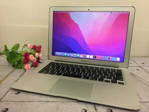 【13.3インチ】Apple MacBook Air(13-inch Early 2015) A1466 Core i5(5250U)/1.6GHz RAM:4GB/SSD:128GB Monterey 動作品