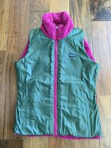 パタゴニア フリース patagonia ベスト リバーシブル レディース　XS_画像3