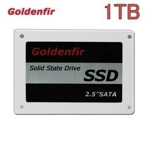 【交渉】5-462 内蔵型SSD Goldenfir 1TB SATA3 / 6.0Gbps 2.5インチ 高速 NAND TLC 内蔵 デスクトップPC ノートパソコン