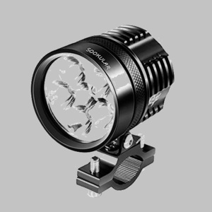 未使用 バイクヘッドライト バイク補助灯 H-S4 バイク汎用LED 取り付け簡単 60W ledフォグランプ オ-トバイ 12V/24V対応 外置き