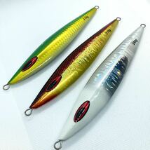 ★美品★⑤ ダイワ ソルティガ FK ジグ 210g 250g 3個セット 鉛 なまりdaiwa SALTIGA ジギング FKJIG ジギング アカキン_画像1