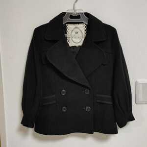  Chesty Chesty cashmere Short pea coat black 0 short coat 