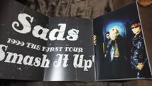 SADS 1999THE FIRST TOUR Smash It Up 清春 黒夢 ツアーパンフレット_画像2