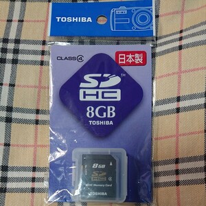 TOSHIBA製SDカード・メモリーカード日本製SD-F08GTS (8GB)