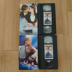 VHS ビデオテープ タイタニック ２組